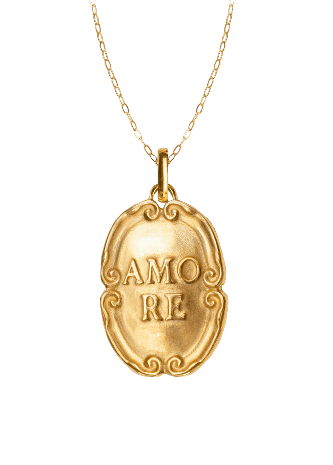 Collar Amore con Cadena Mare Oro