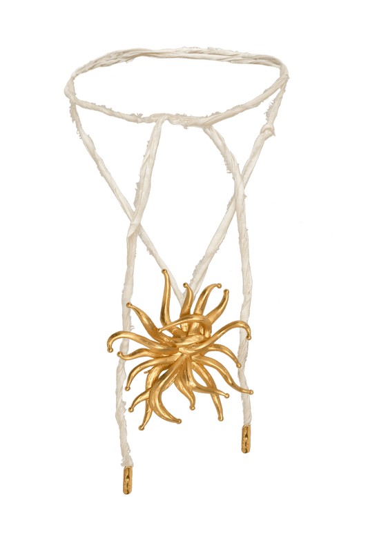 Anemone Silk Collar