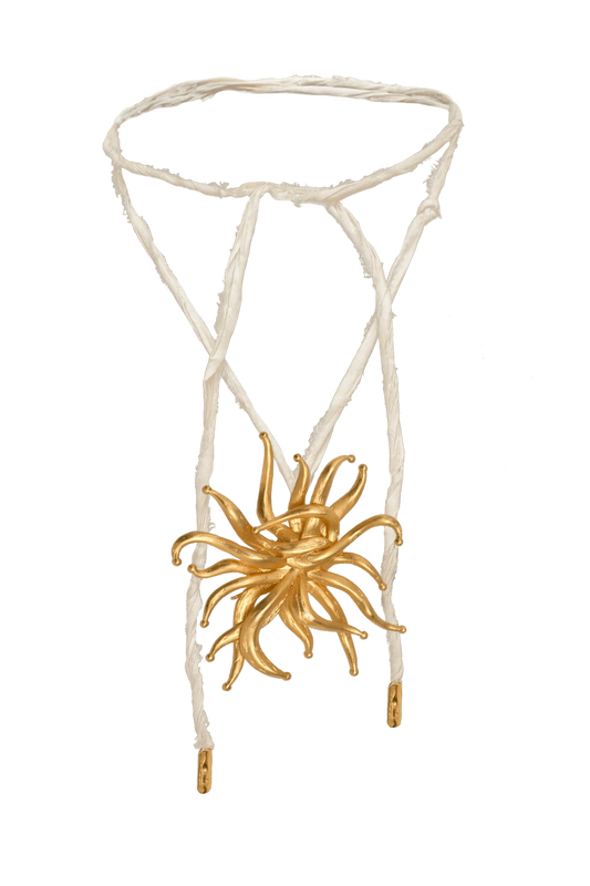 Collar Anemona Seda