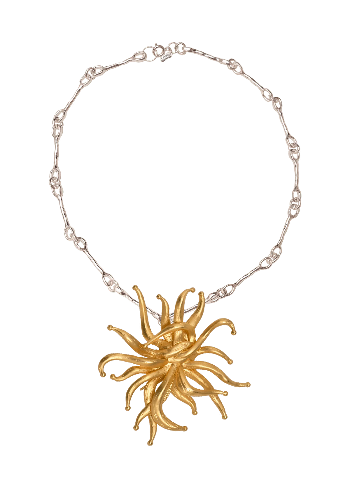 Nautilus Anemone Necklace