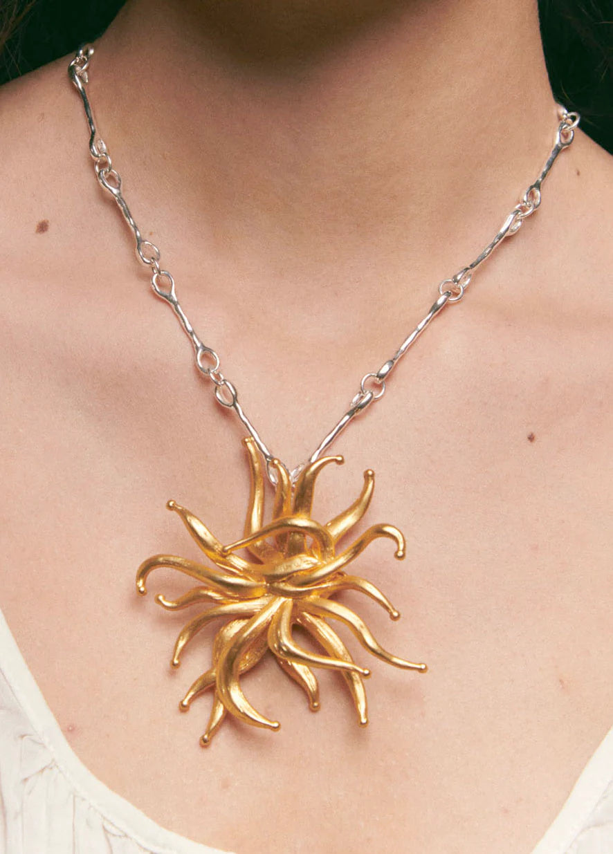 Nautilus Anemone Necklace