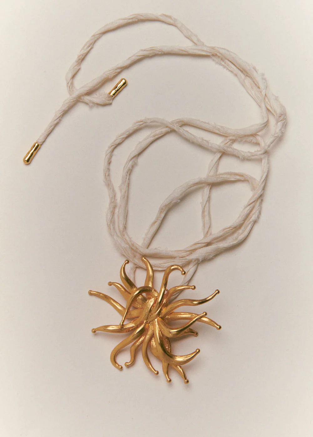 Anemone Silk Necklace