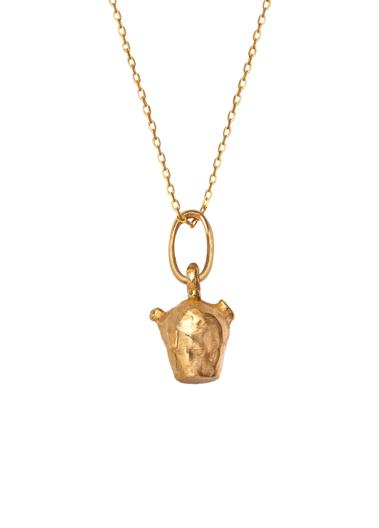 Collar Botijo Oro Macizo