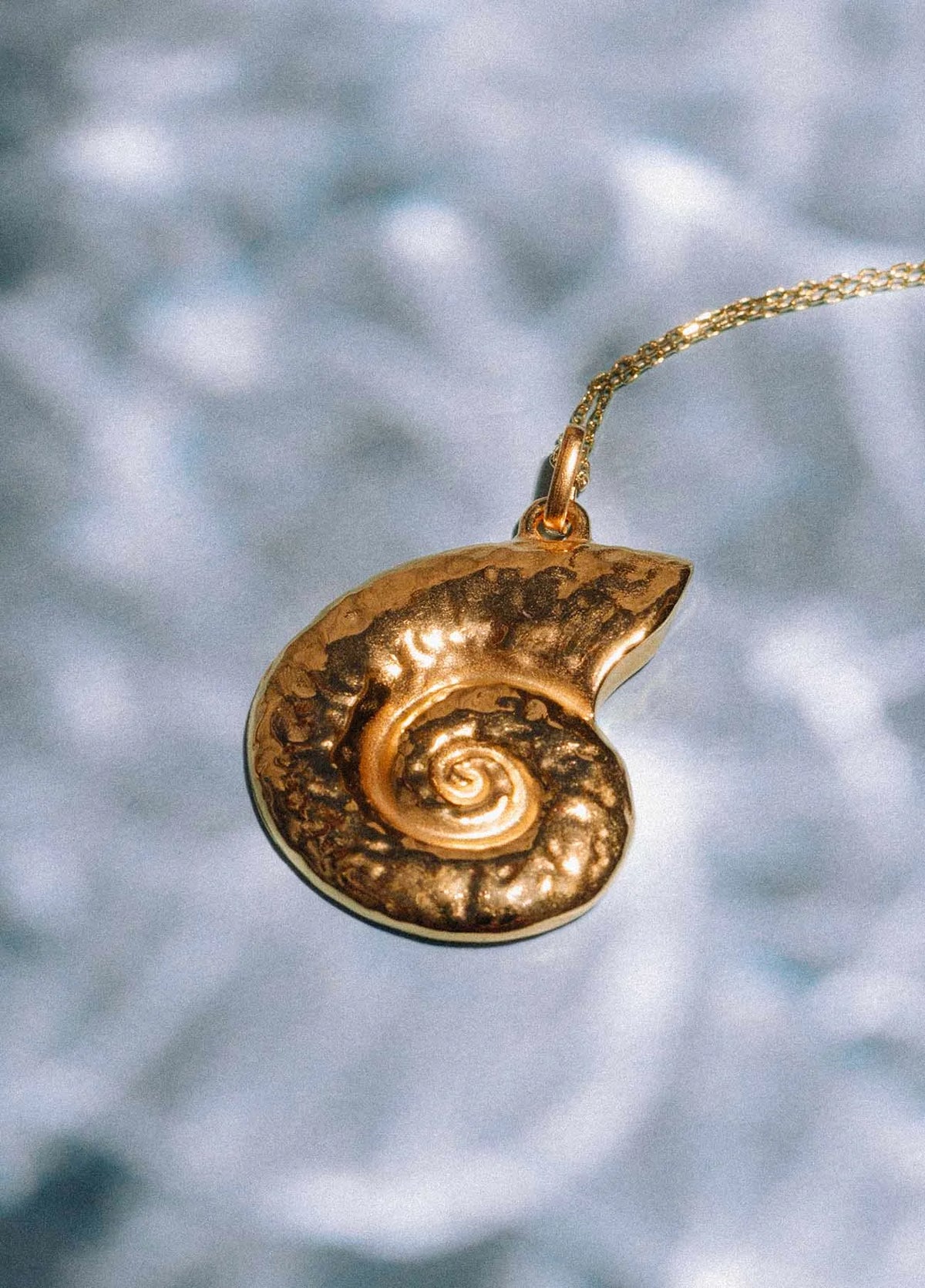 Gold Conch Necklace