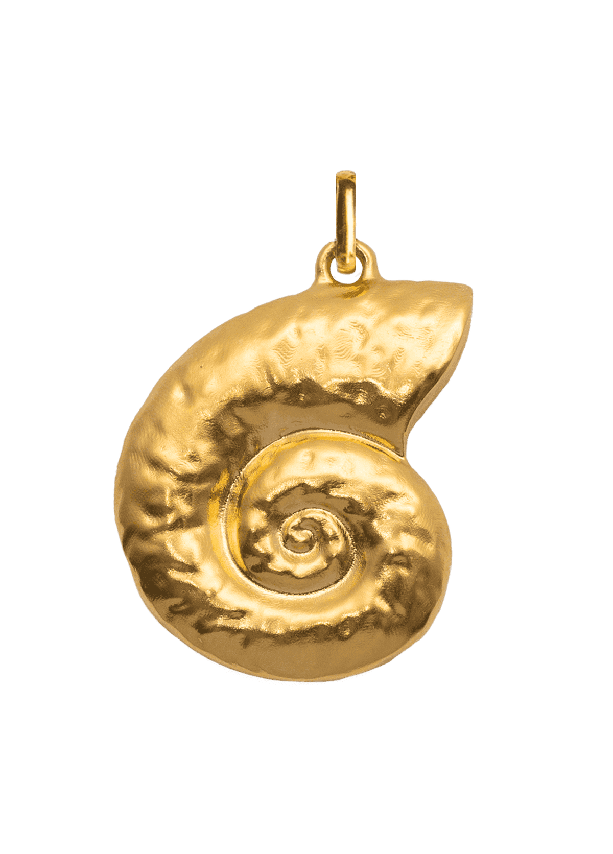 Caracola Solid Gold Charm