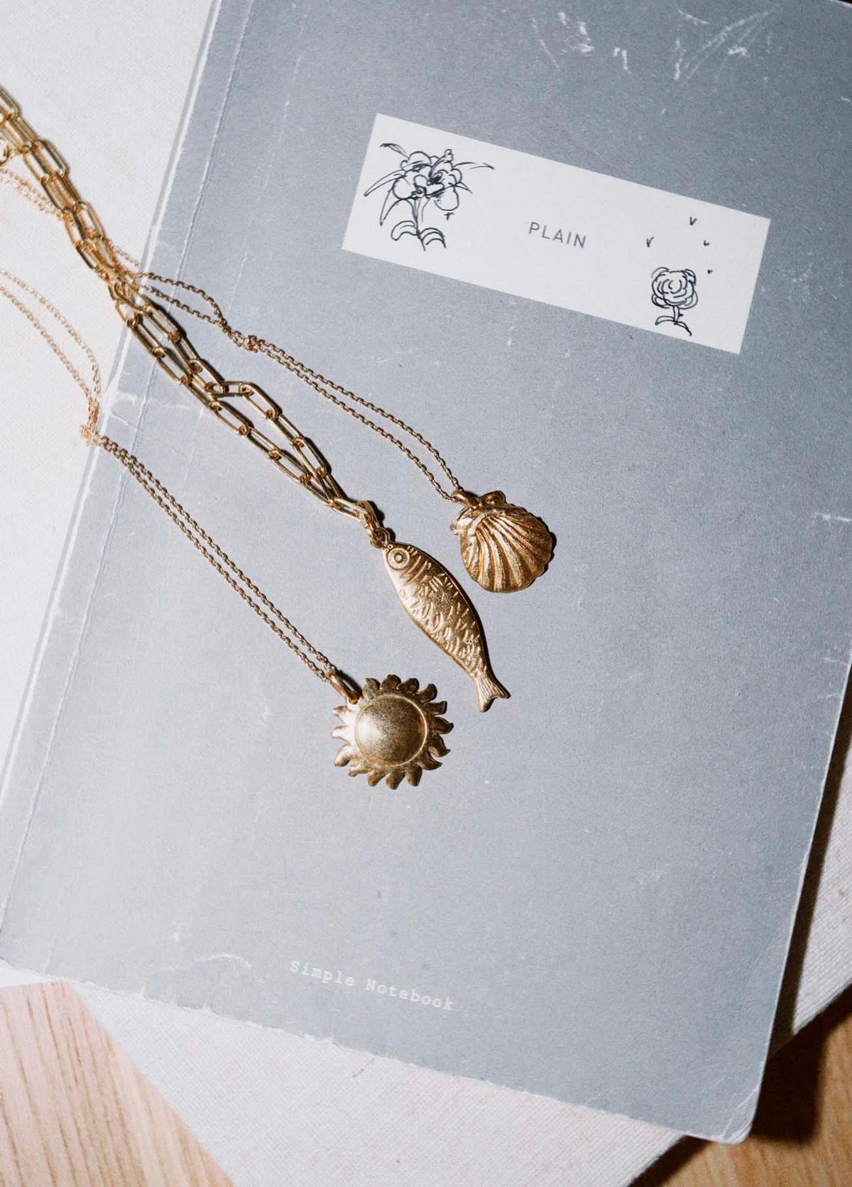 Sole Mio Gold Necklace