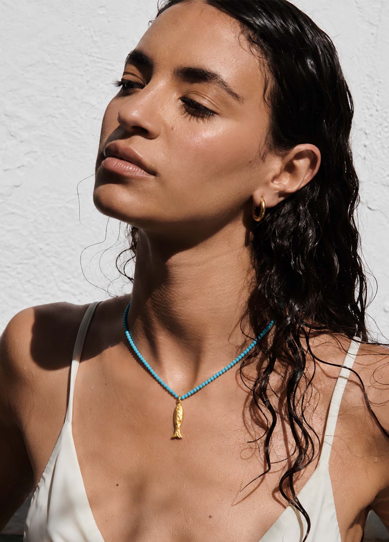 Turquoise Pisces Choker