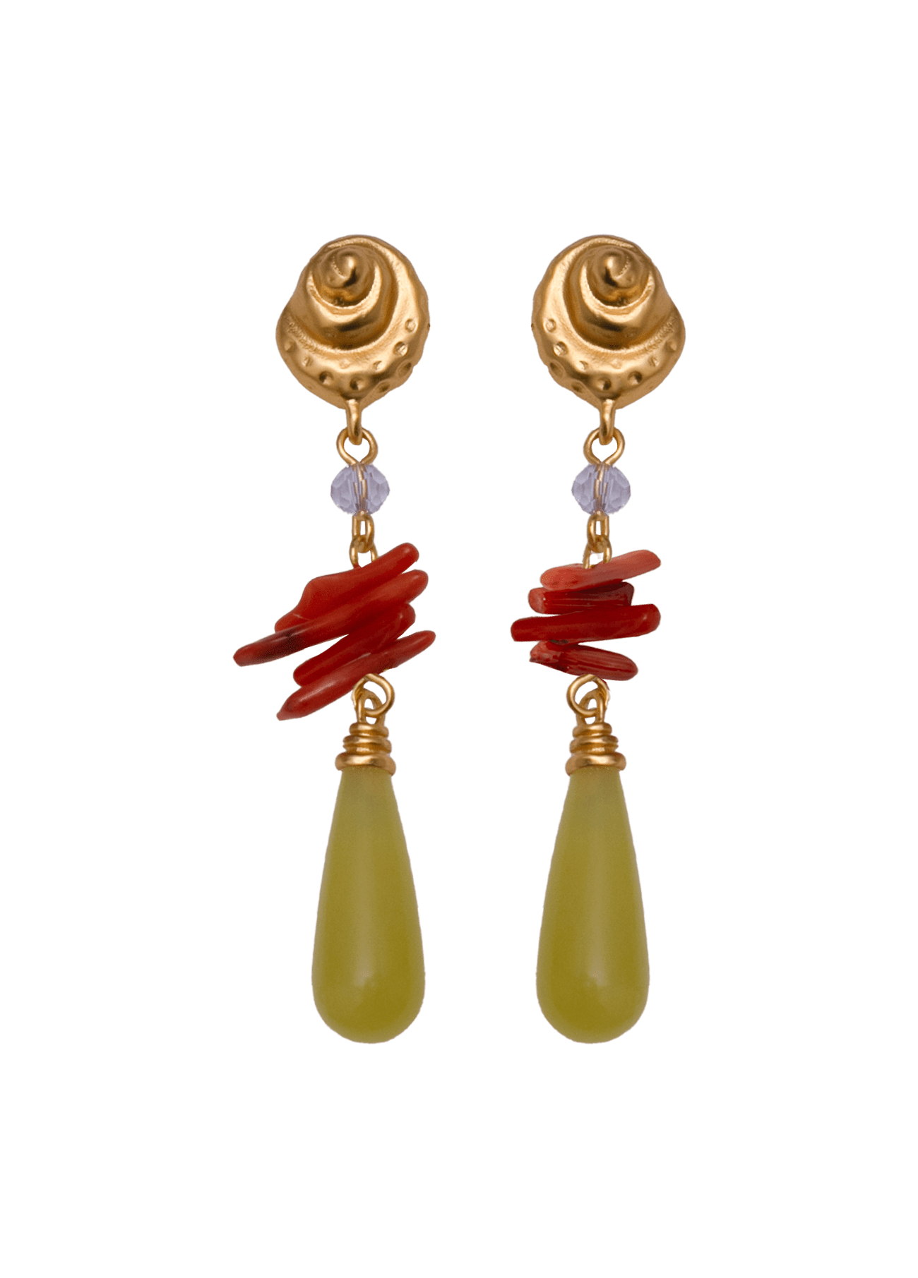 Pendientes Caracola