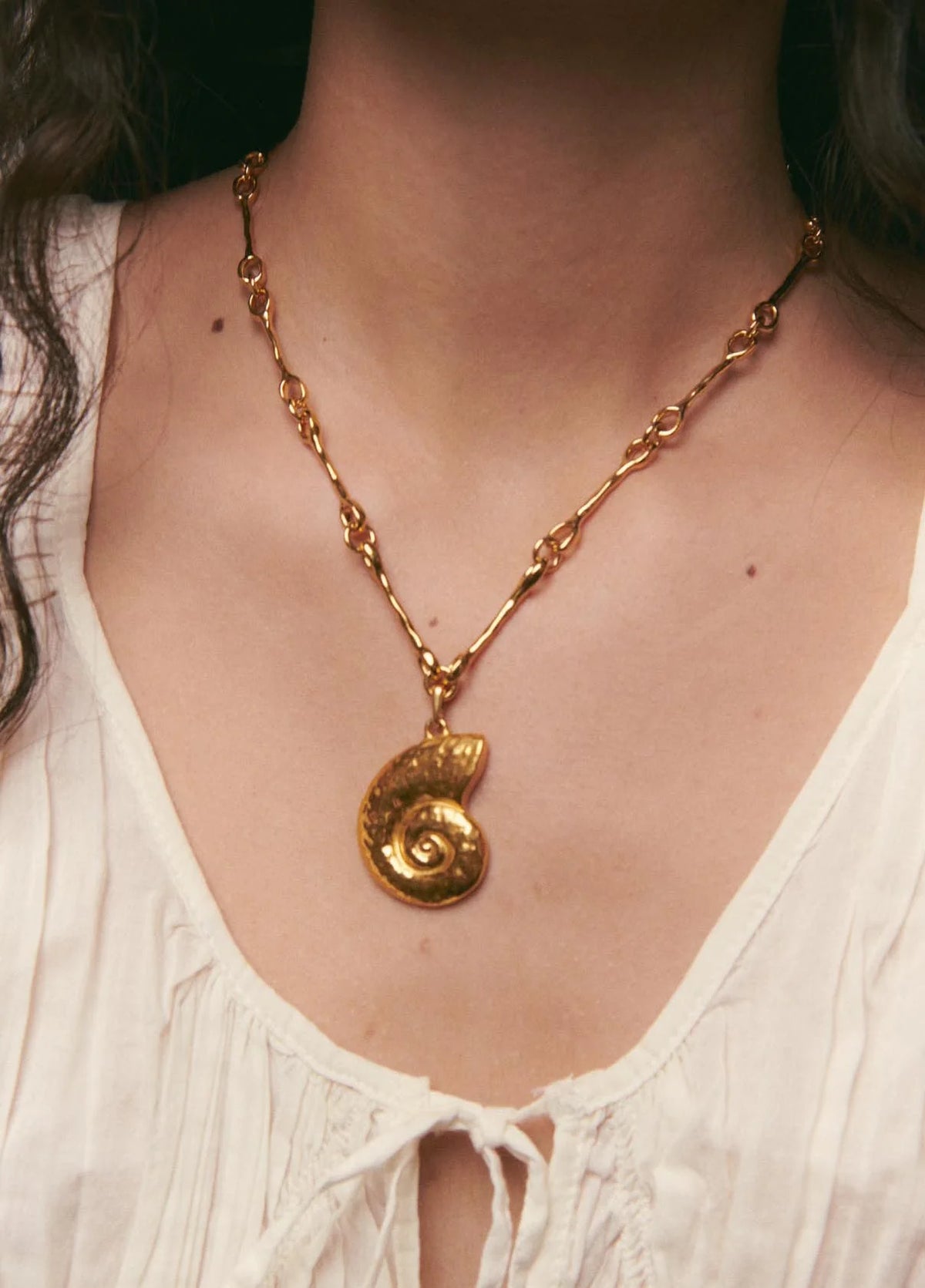 Neptune Gold Necklace