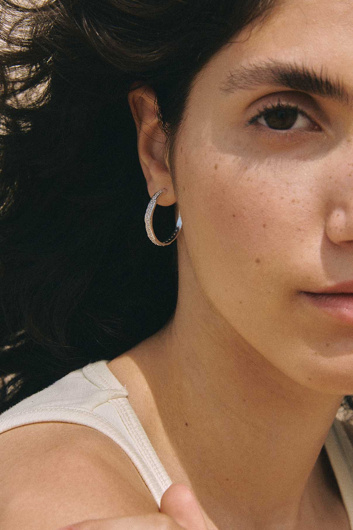 Casilda Silver Earrings