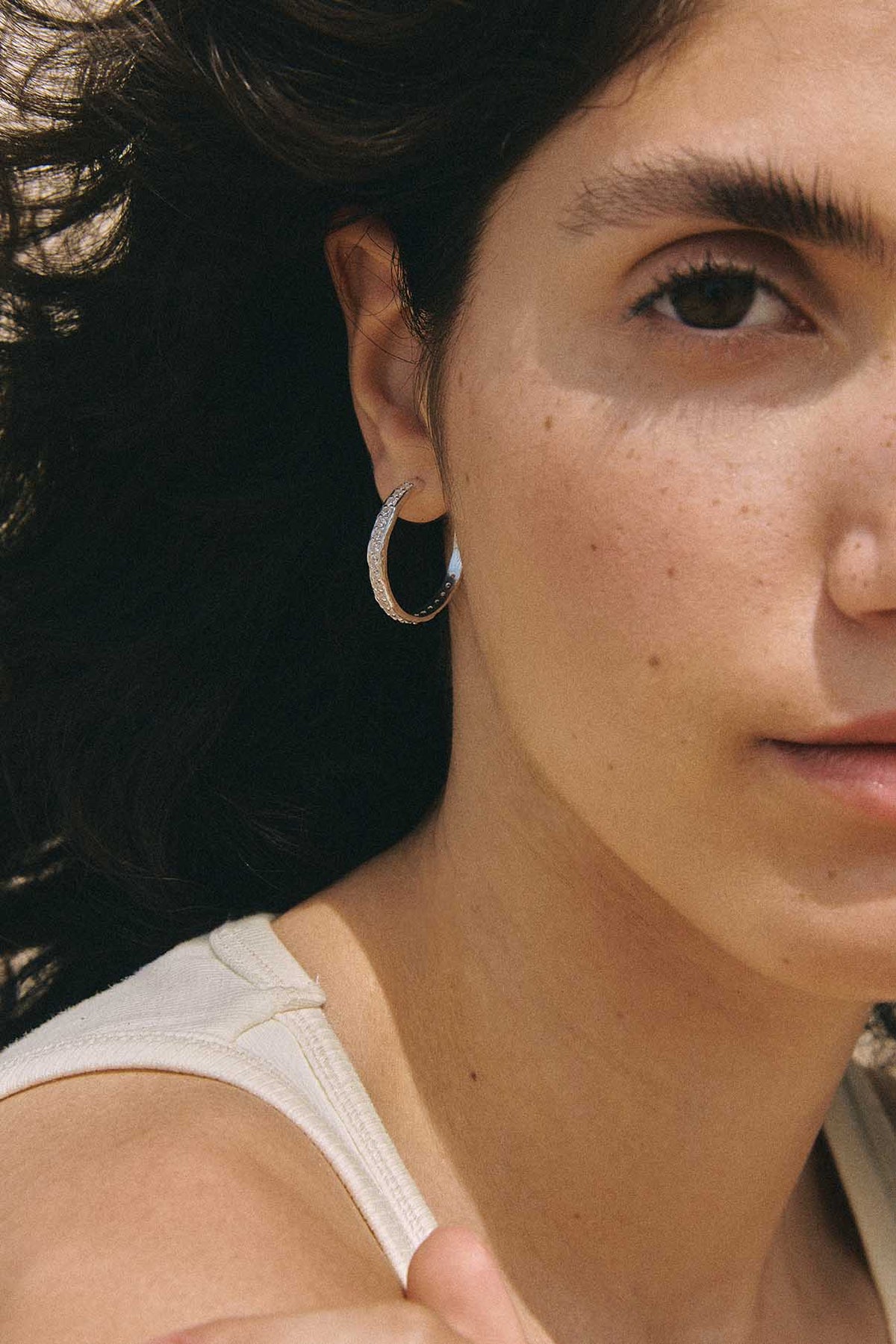 Casilda Silver Earrings