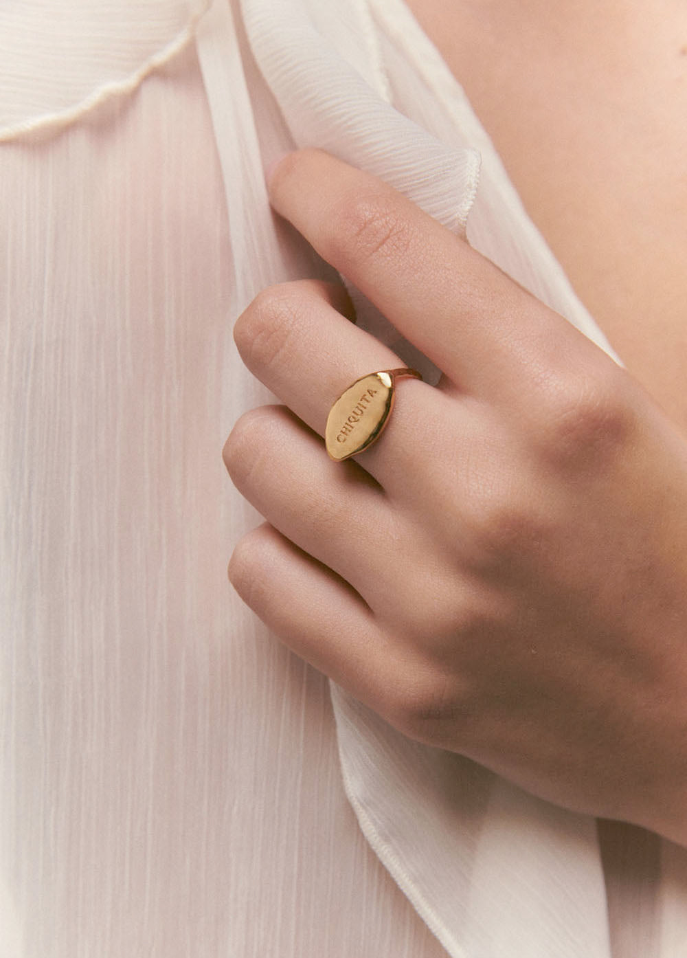 Chiquita Solid Gold Ring