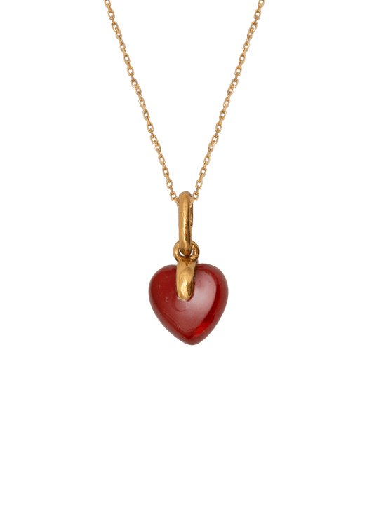 Collar Pequeño Amor Oro Macizo