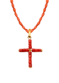 Cruz Coral Choker