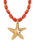 Asterina Corallien Necklace