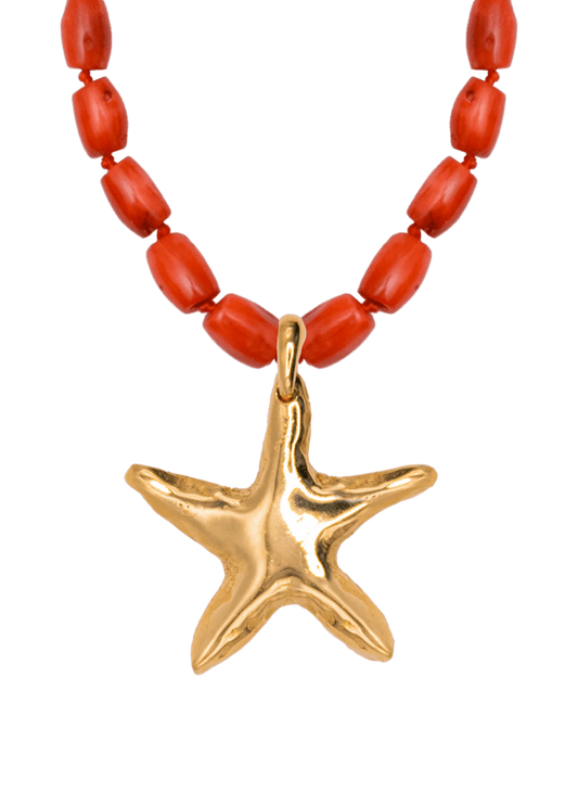 Collar Asterina Corallien