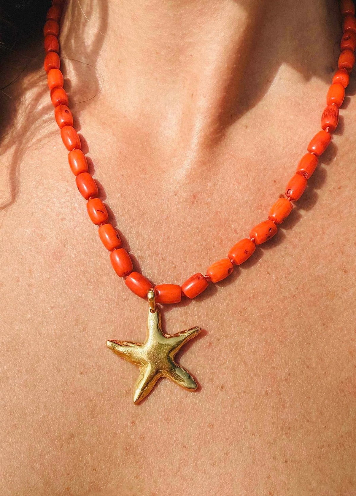 Asterina Corallien Necklace
