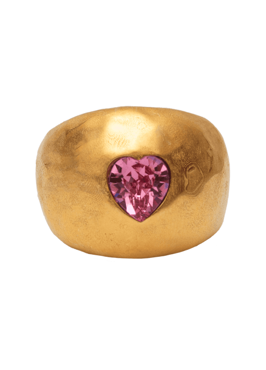 Dolce Pink Signet Ring