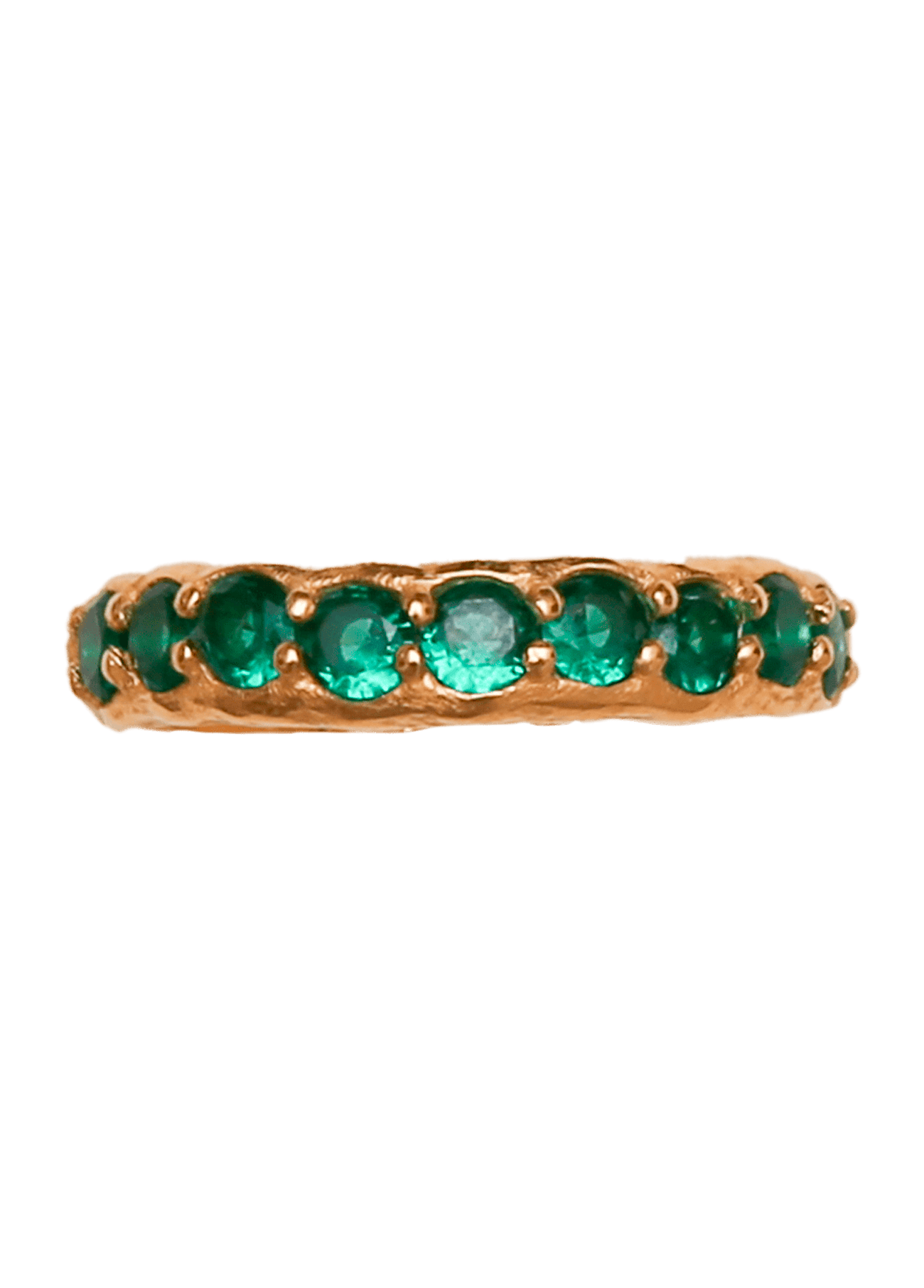 Anillo Dolores Green Oro Macizo