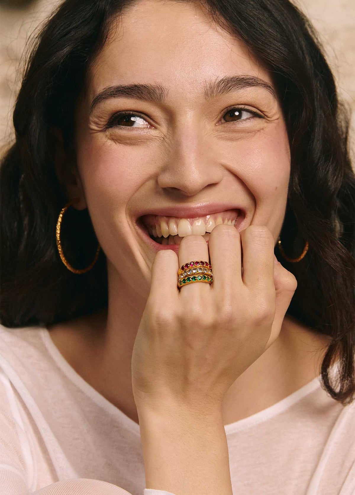 Dolores Green Ring