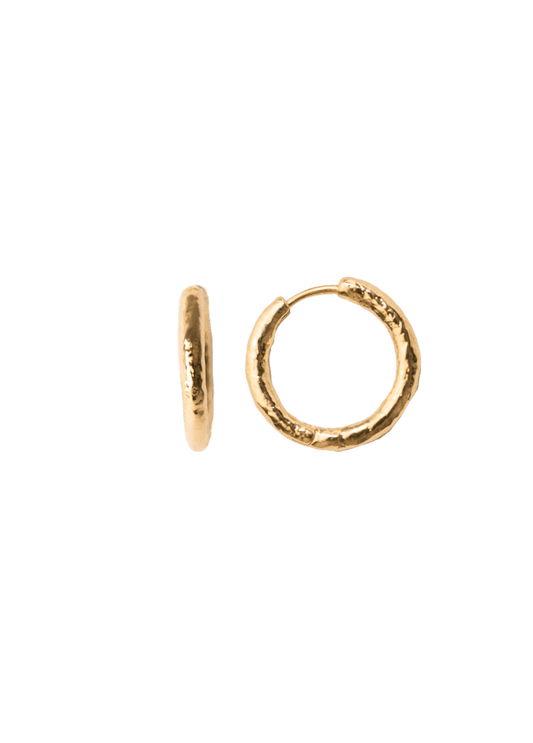 Flamenco Hoops M Solid Gold