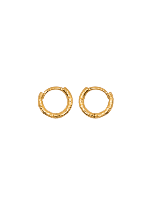 Flamenco Hoops S Solid Gold