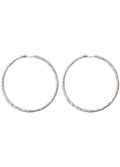 Flamenco Silver Hoops XL 