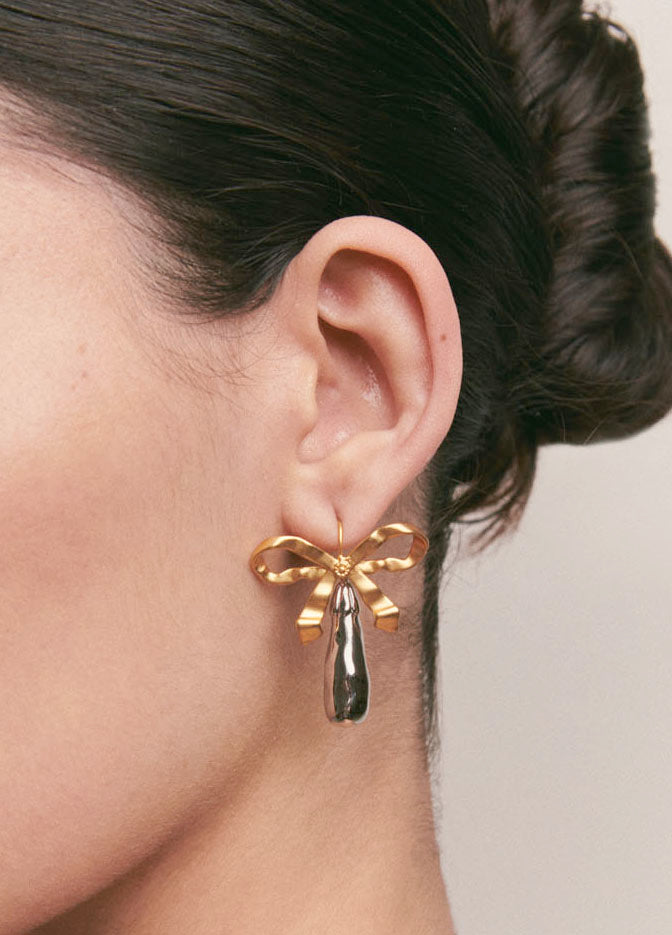 Pendientes Flavia Plata