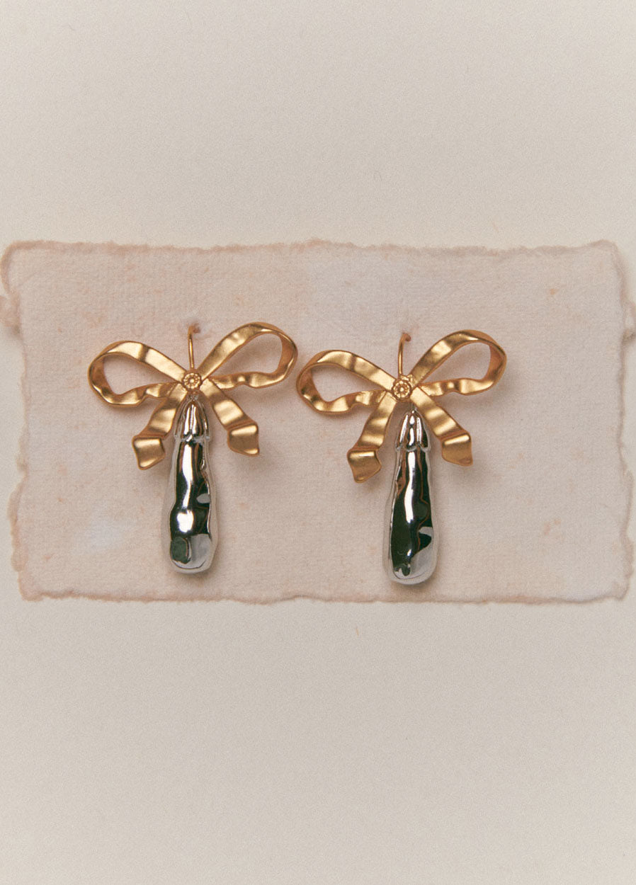 Pendientes Flavia Plata