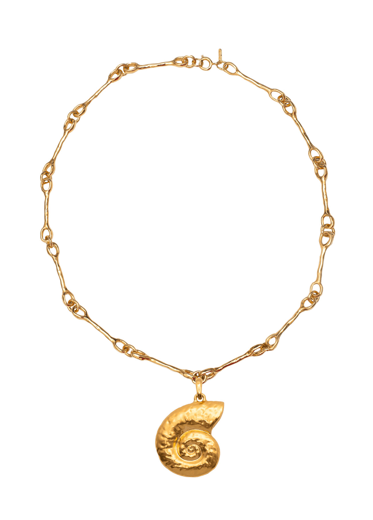 Collar Nautilus Oro con Caracola Oro