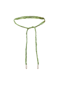Green Gold Silk Necklace