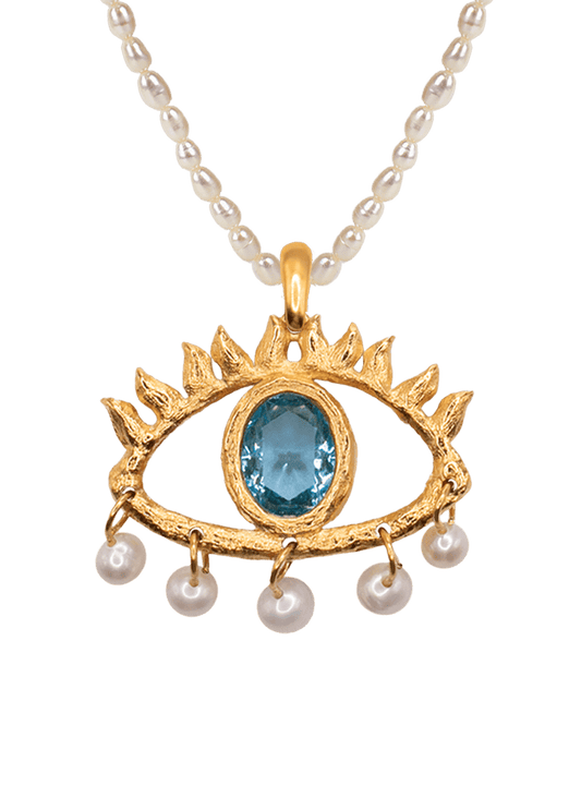 Horus Lolita Pearls Necklace