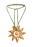 Icarus Green Necklace