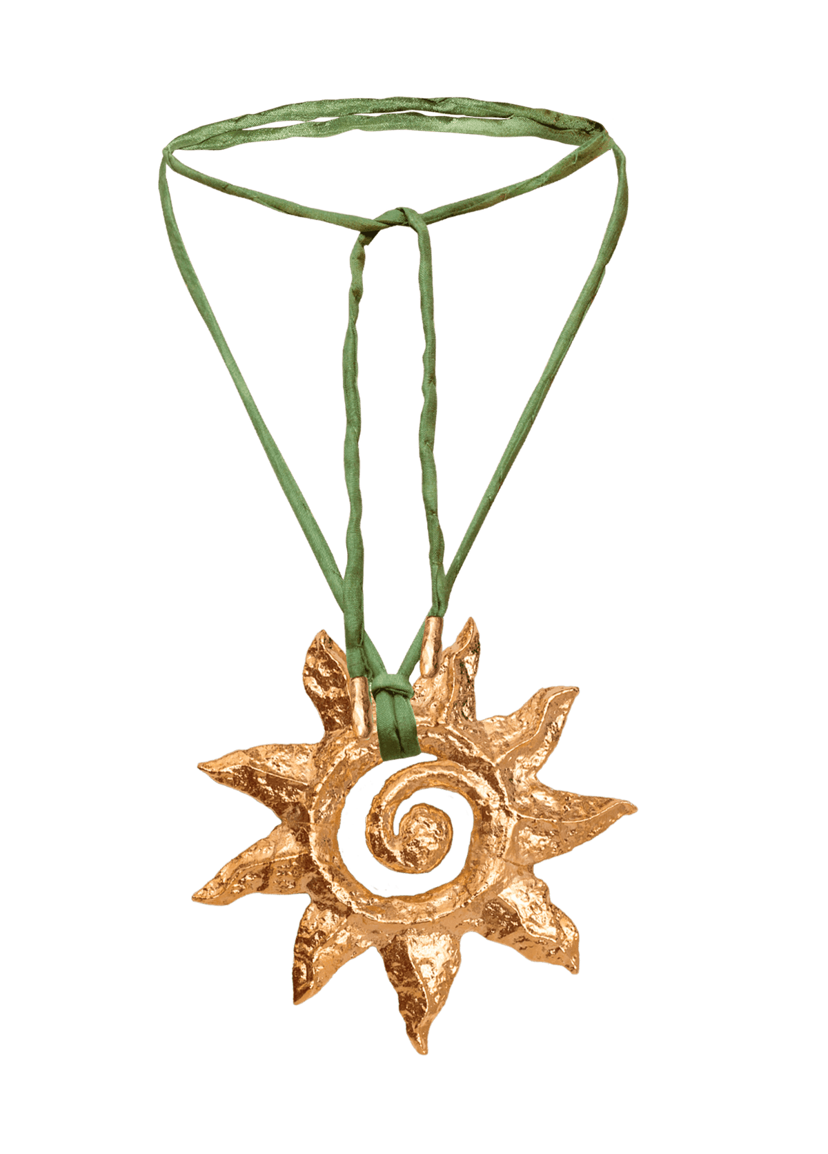 Icarus Green Necklace