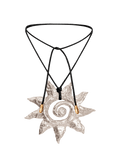 Icaro Silver Leather Cord