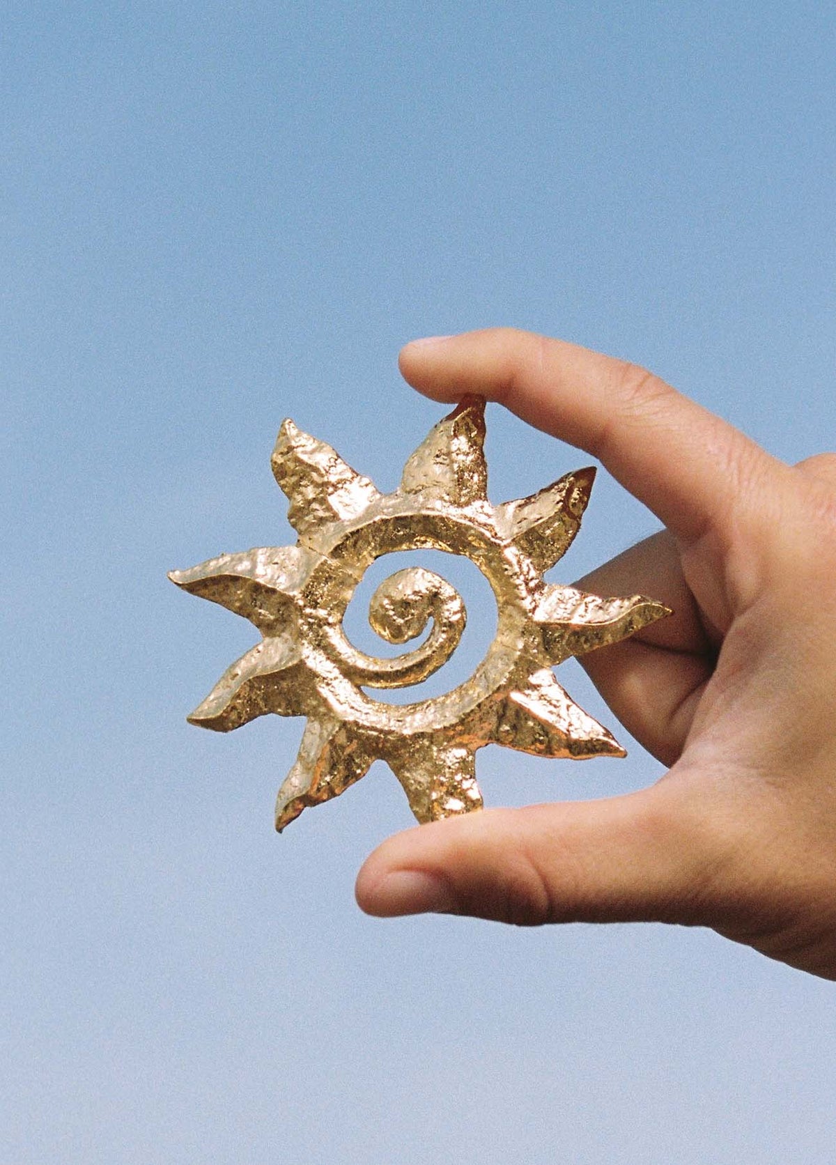 Icaro Gold Charm