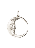 Colgante Luna Plata