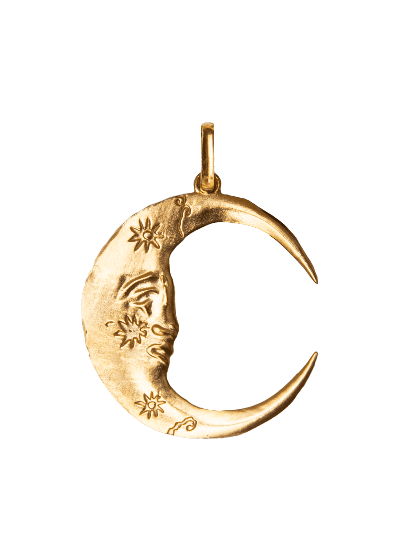 Colgante Luna Oro