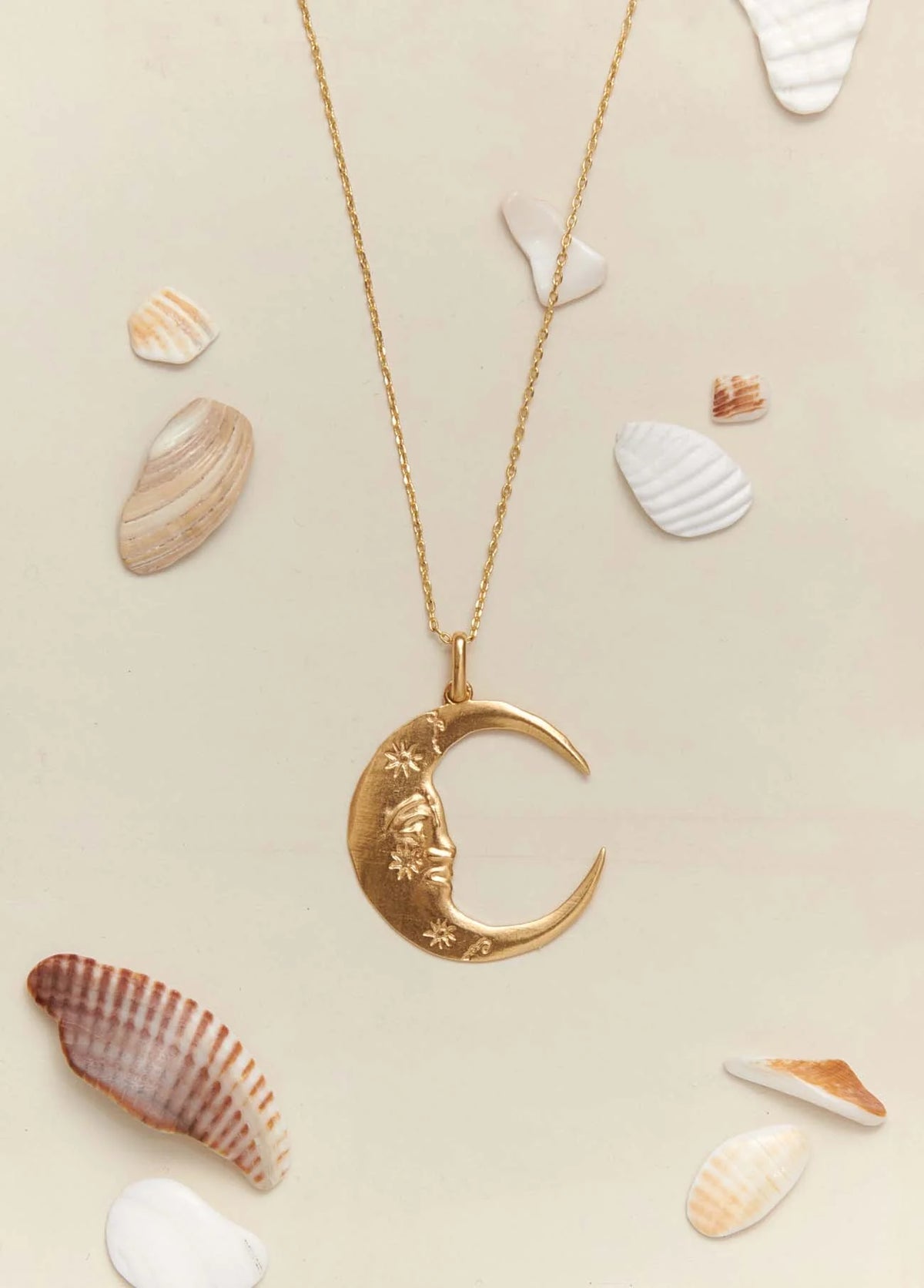 Collar Luna Oro
