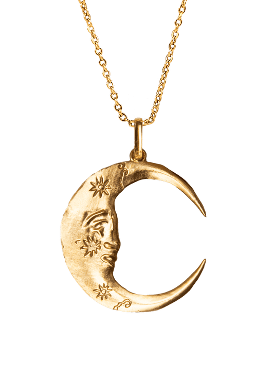 Collar Luna Oro