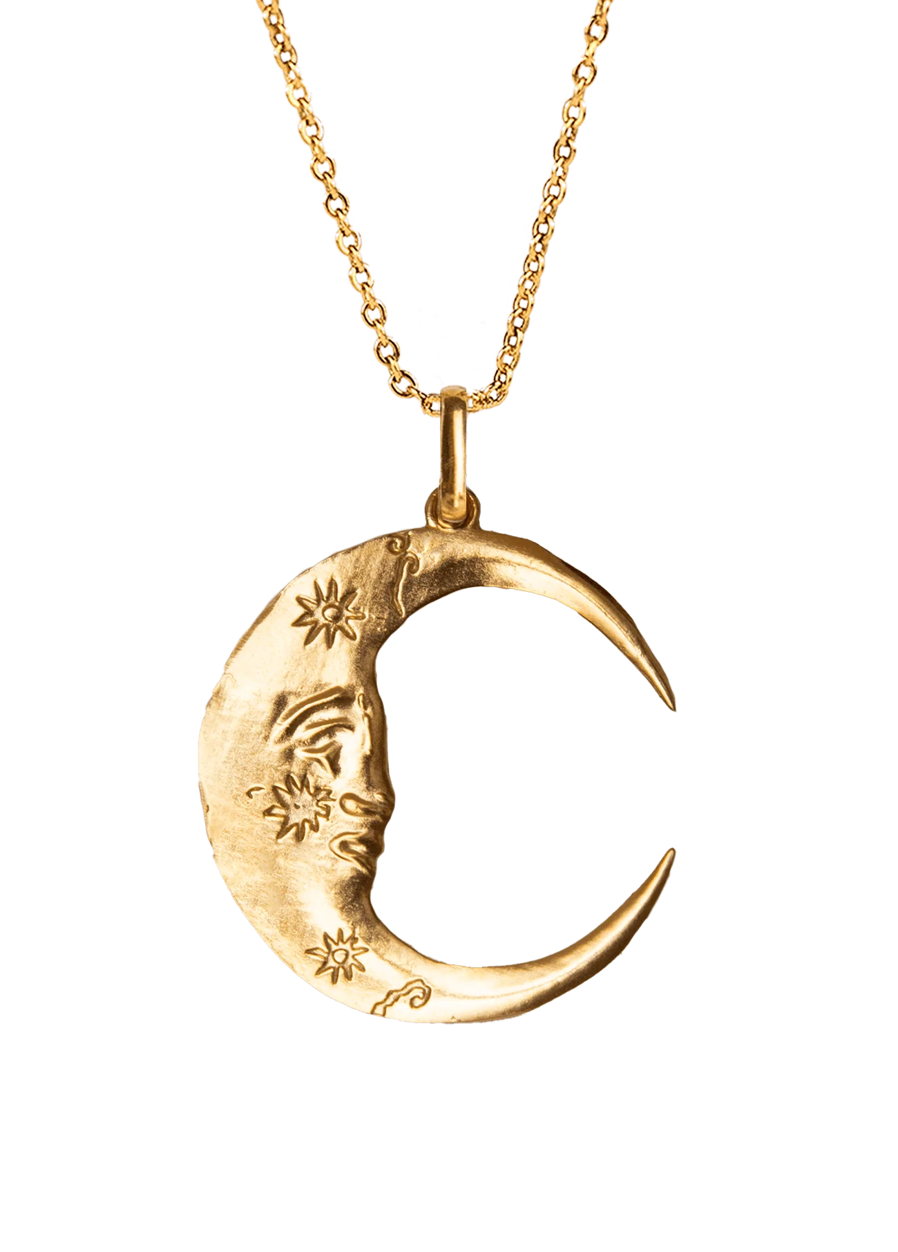 Collar Luna Oro