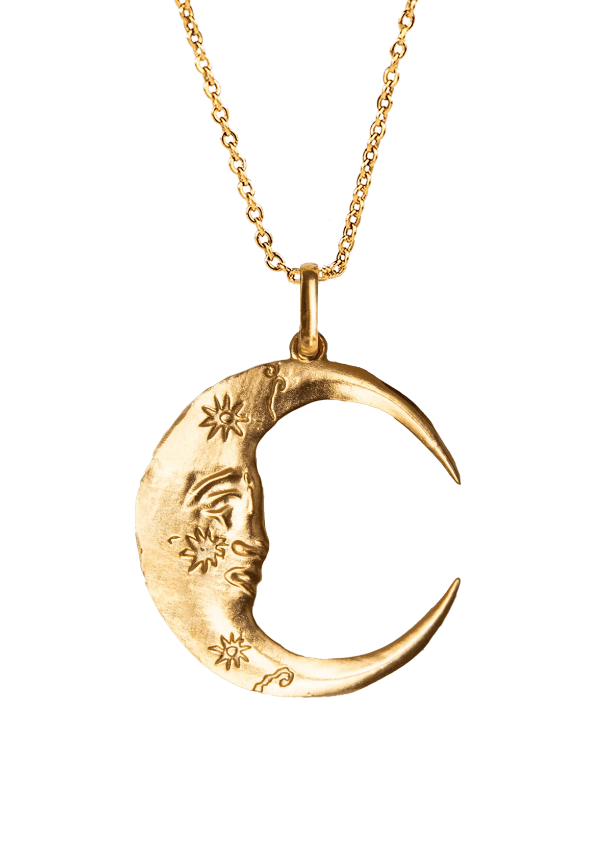 Collar Luna Oro