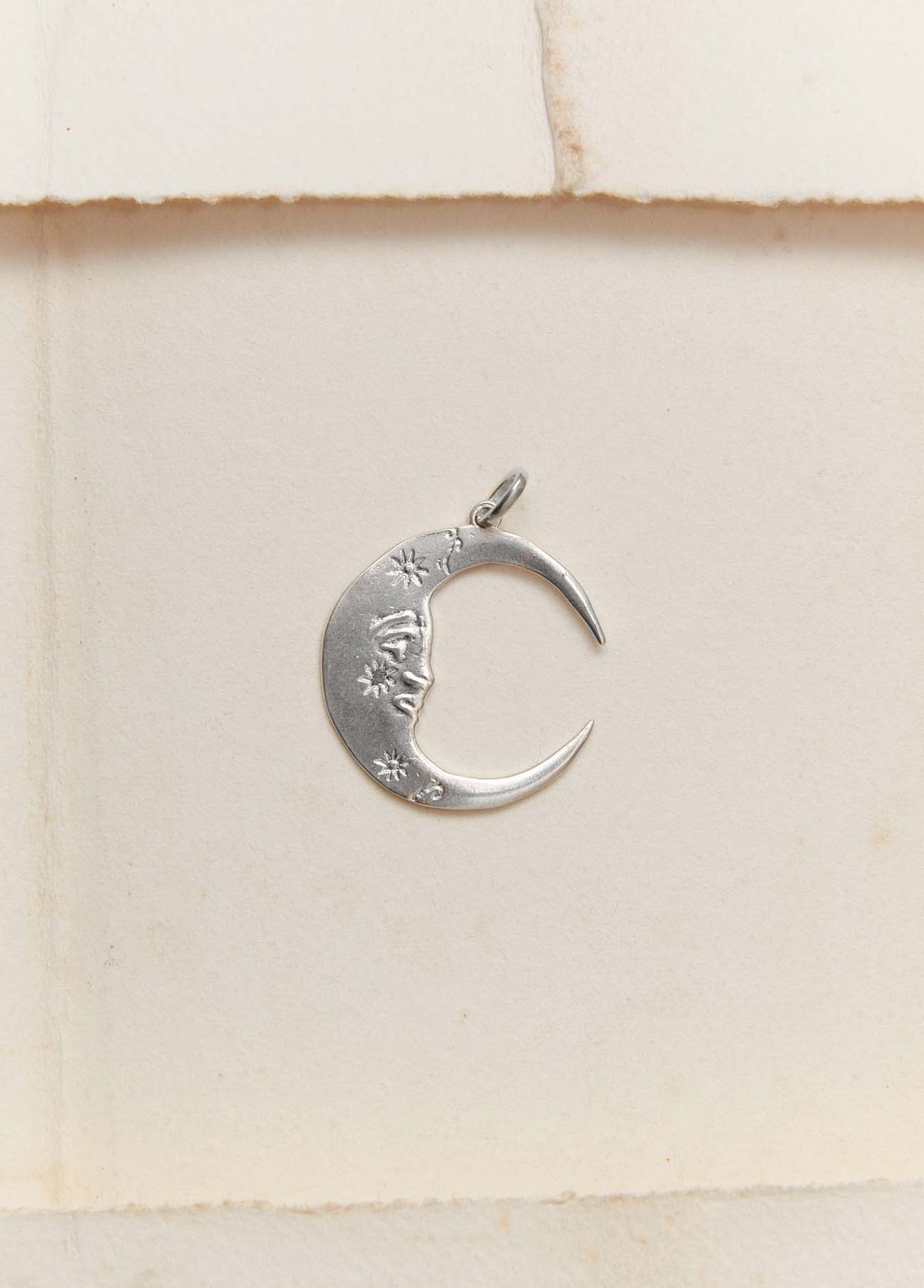 Colgante Luna Plata