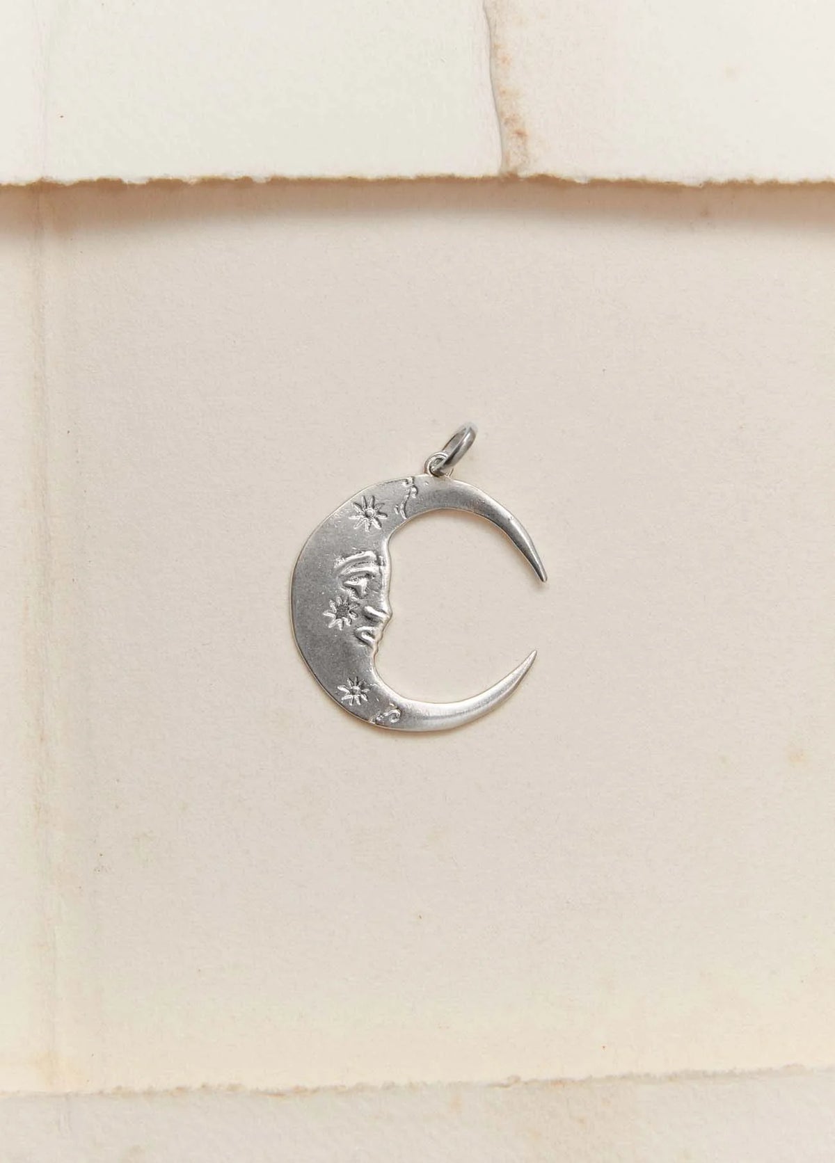 Collar Luna Plata
