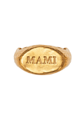 Mami Signet Ring Solid Gold