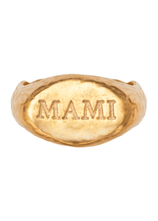 Mami Gold Signet Ring