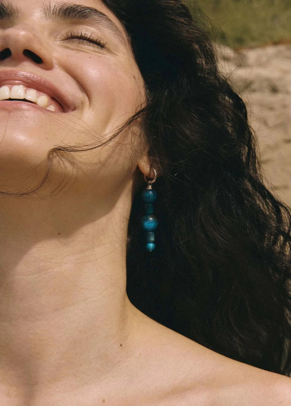 Pendientes Marisma Azul