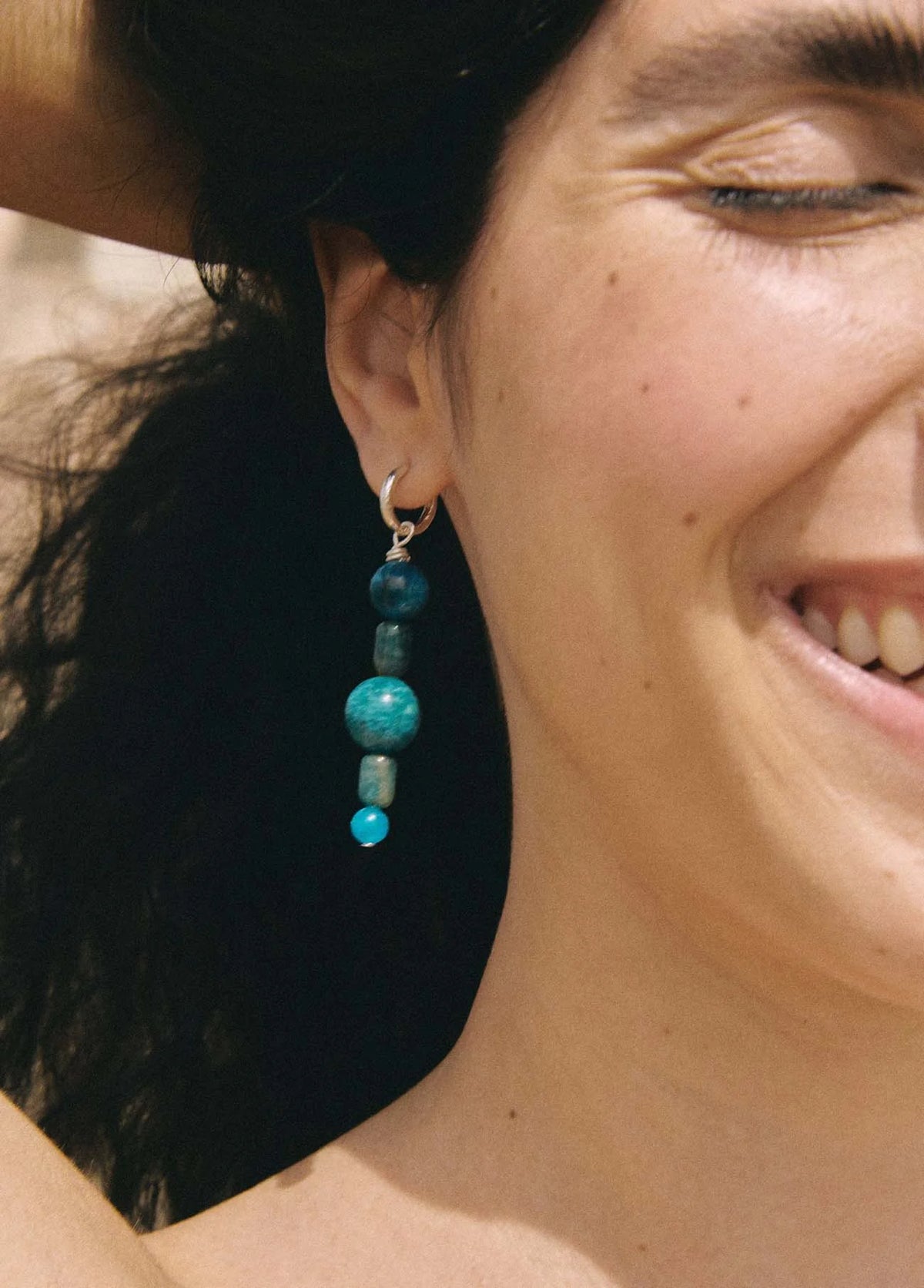 Pendientes Marisma Azul