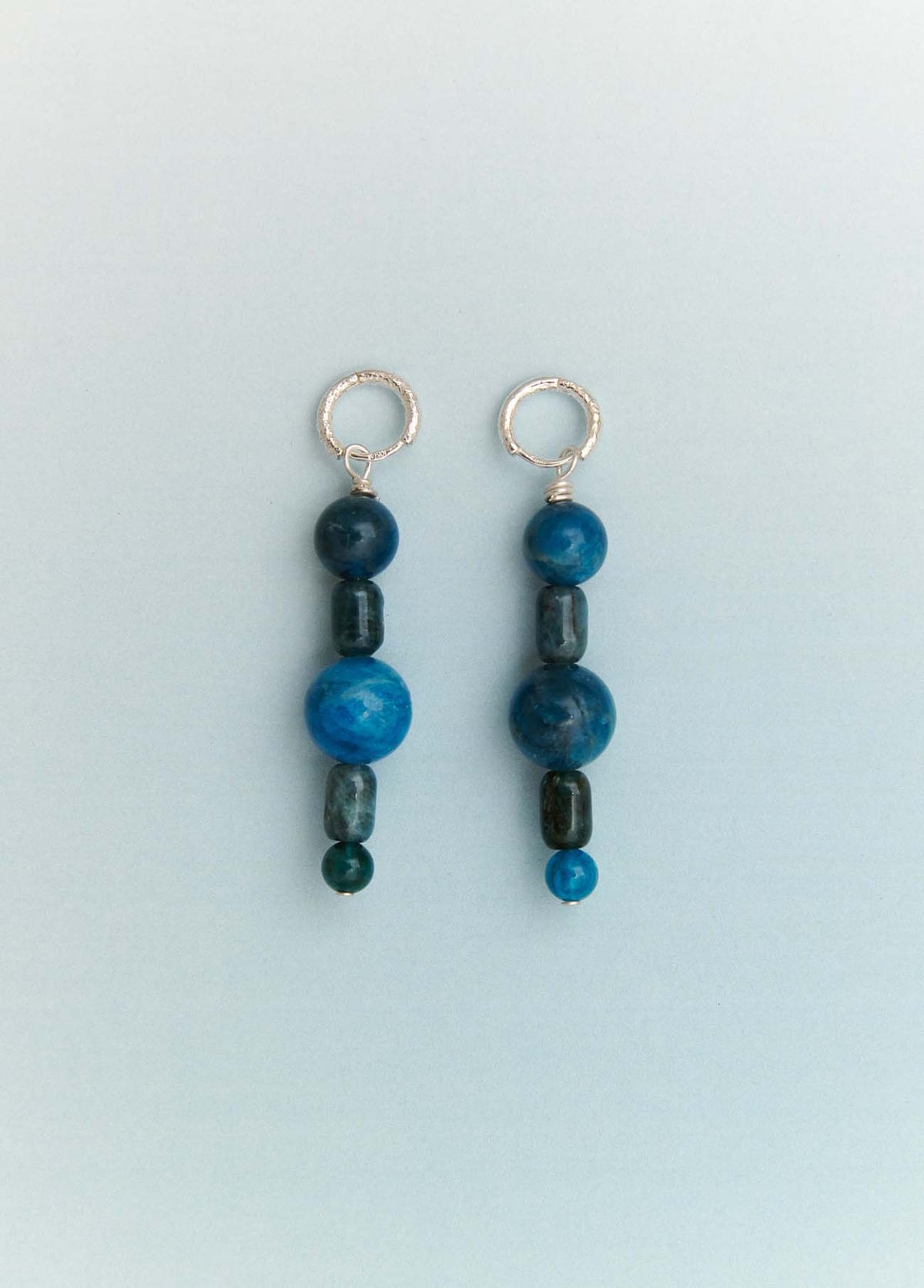Pendientes Marisma Azul