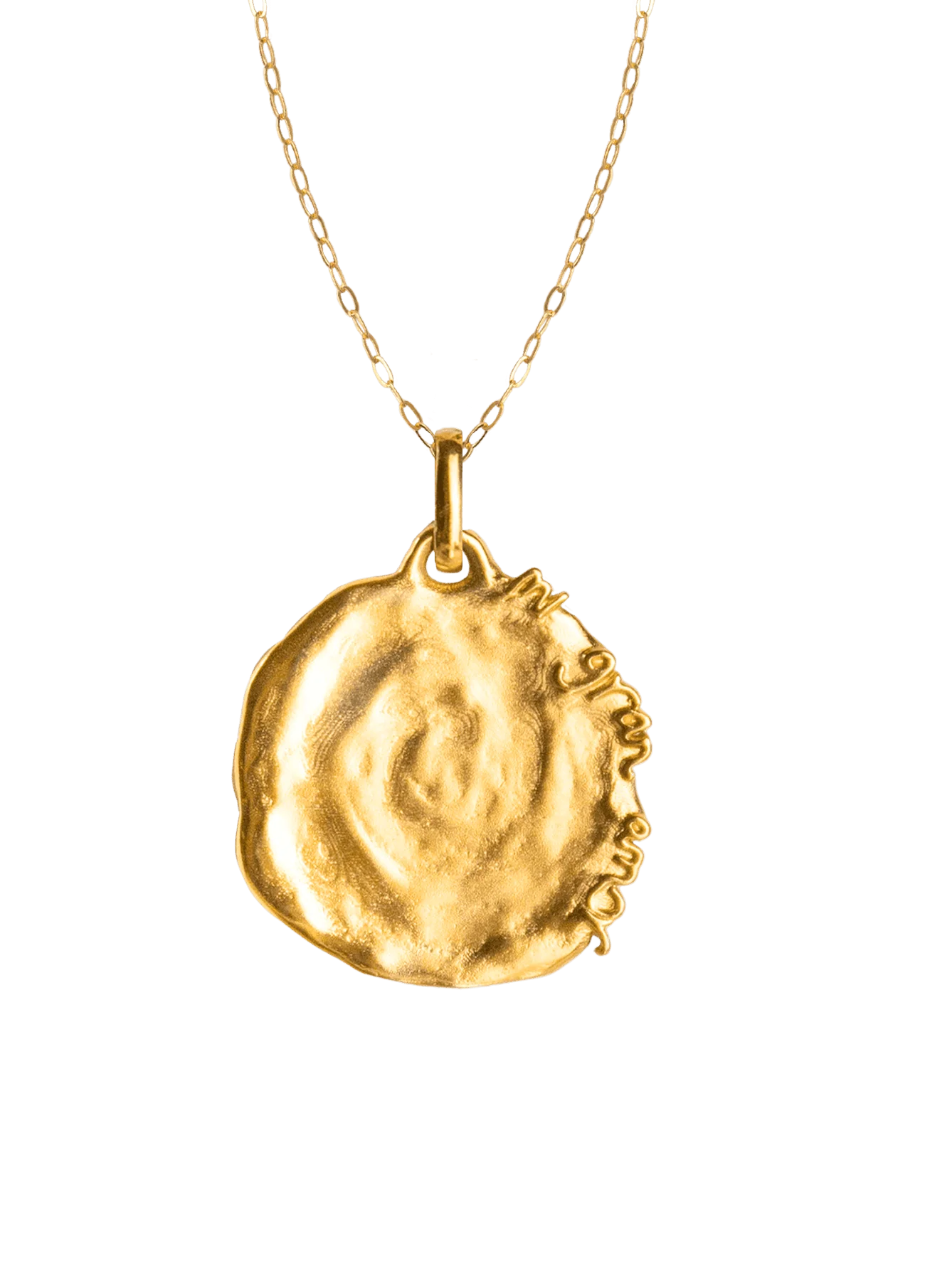 Collar Mi Gran Amor con Cadena Mare Oro